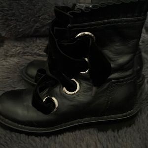 Alexander McQueen combat boot